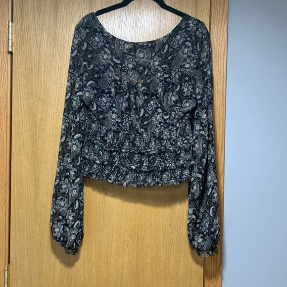 Free People Lolita Paisley Top - Picture 4 of 4